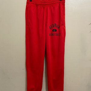 Nike UGA Georgia Bulldogs Basketball Team Issue On-Court Player Pants M DD6360